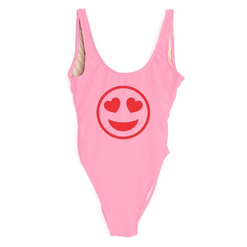 Heart Eyes Emoji Costume [SWIMSUIT]