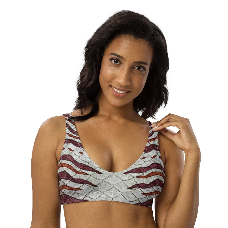 The Lionfish Recycled Padded Bikini Top