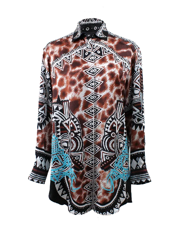 Silk Print Tunic