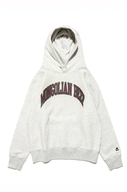 TACOMA FUJI RECORDS / MONGOLIAN BEEF HOODIE designed by Shuntaro Watanabe - Oatmeal