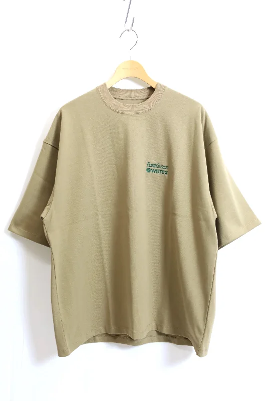 Fresh Service / VIBTEX for FreshService S/S CREW NECK TEE-Beige