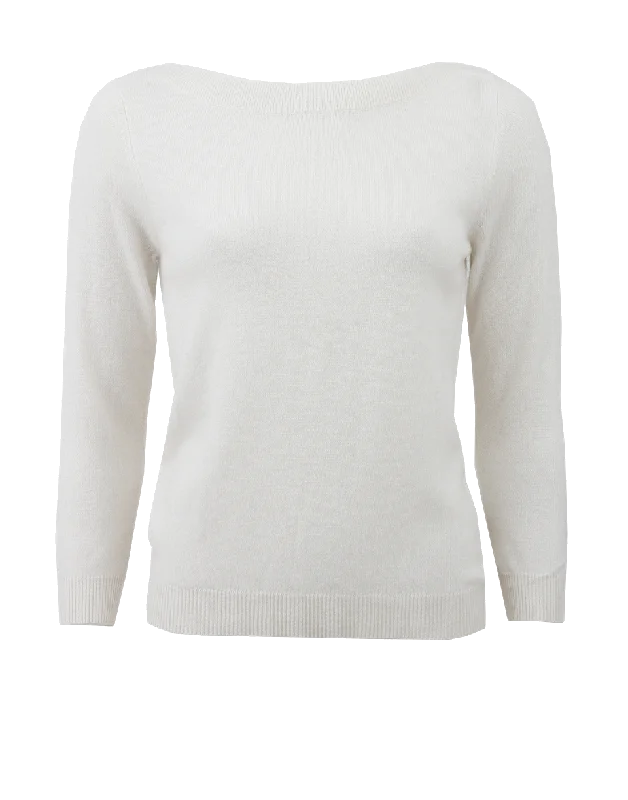 Boatneck Pullover