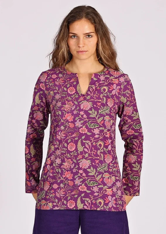 Sophia Blouse Amethyst