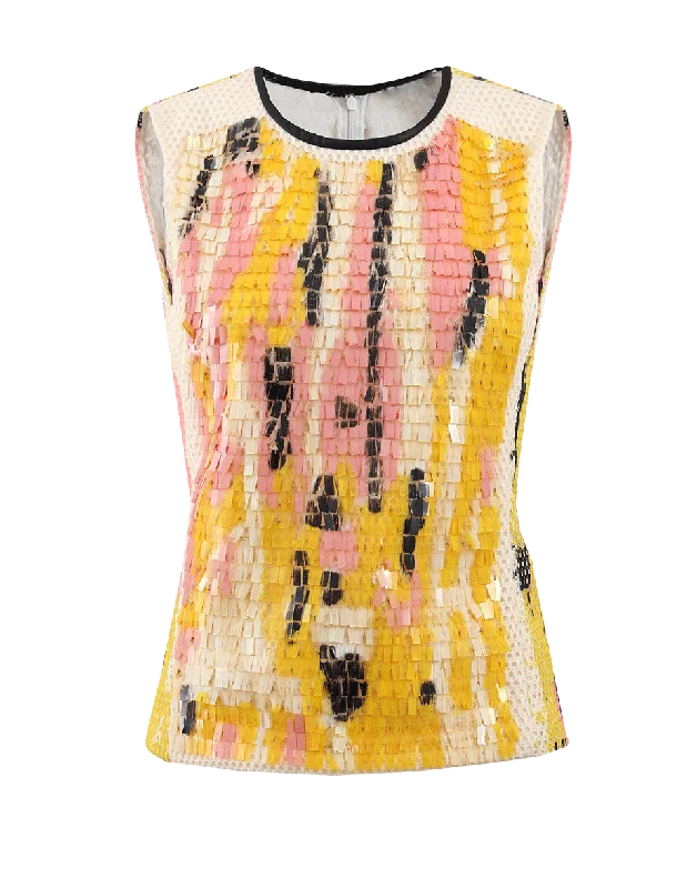 Paintbrush Print Tank