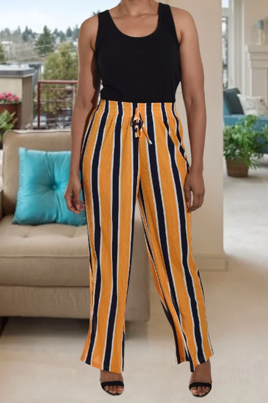 Yellow Stripe Pants