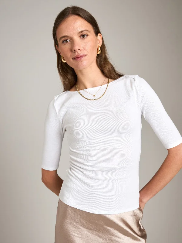 Cotton Stretch Eve Top