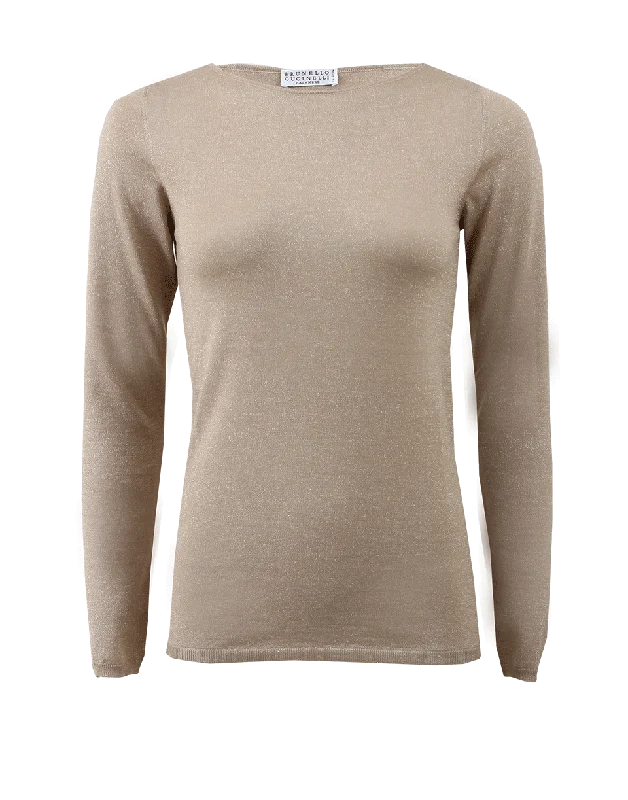 Cashmere Silk Lurex Pullover