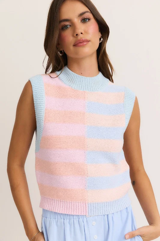 Pastel Promises Sweater Top