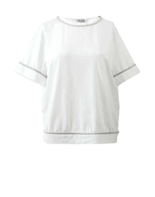 Contrast Boxy Tee