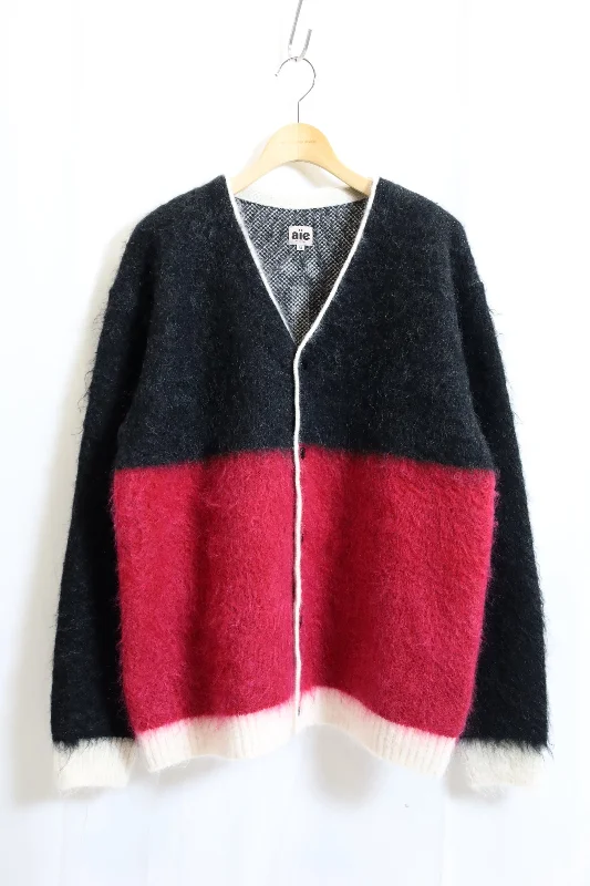 AiE / Mohair Cardigan -Color Panel