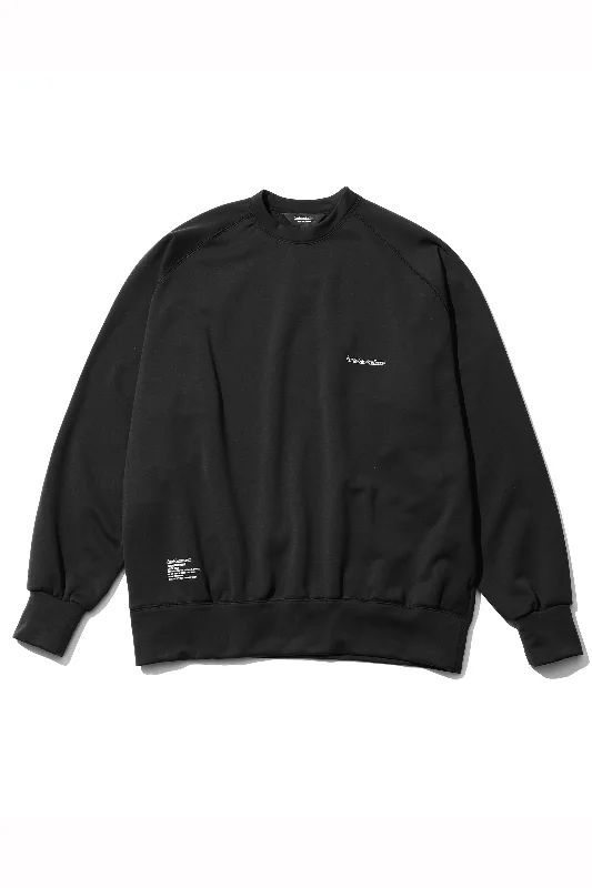 FreshService Sport/ CORDURA®️FLEECE CREW NECK - BLACK