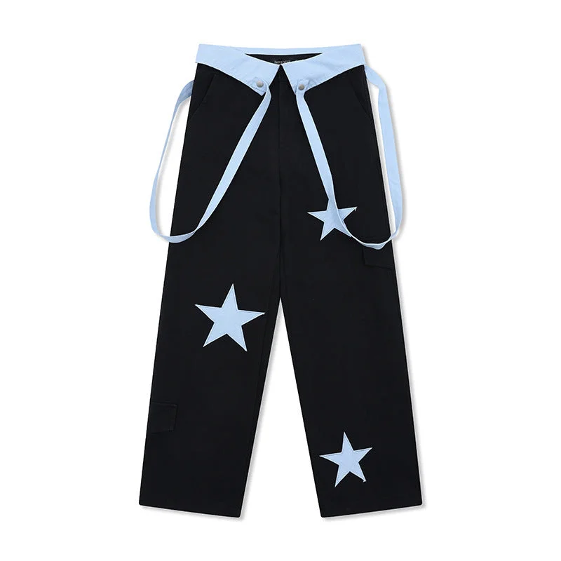 American Dopamine XINGX Embroidered Casual Pants