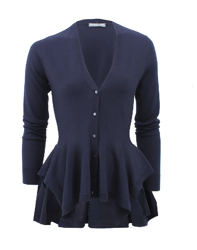 Peplum Cardigan