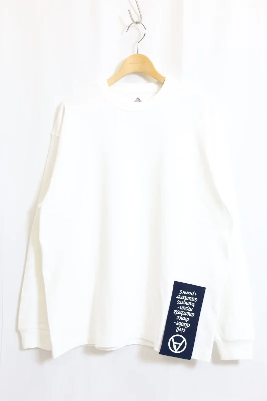 Mountain Research / Mega Tag L/S Tee - White