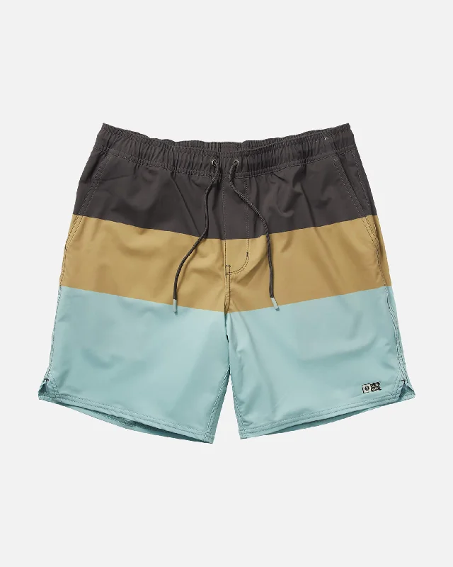 Wayfinder Elastic Boardshort - Mackerel