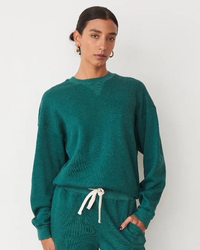 Teddy Fleece Crew Neck Sweatshirt