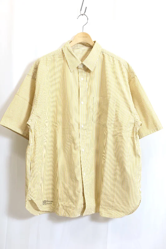 Fresh Service / CORPORATE UNIFORM S/S SHIRT - Yellow Stripe