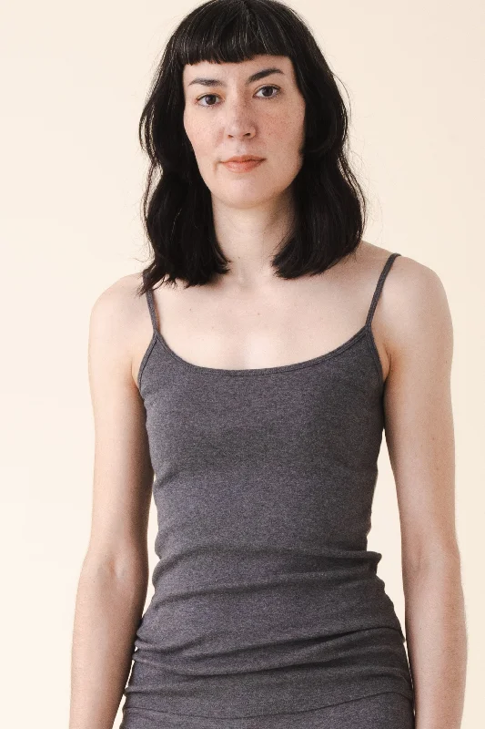 cami - organic cotton in gray heather