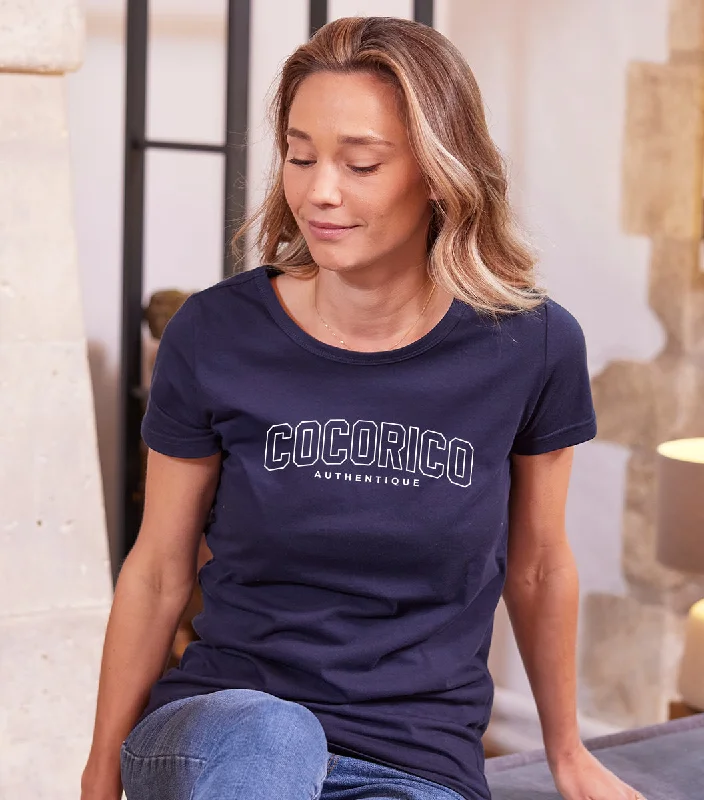 T-shirt Femme Marine - L'Authentique