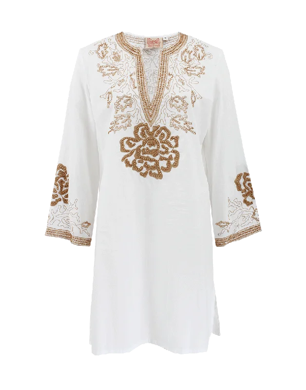 Embroidered Cotton Tunic