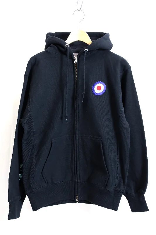 TODAY edition / Target Mark Zip Up Sweat - Black