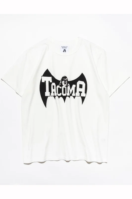 TACOMA FUJI RECORDS /Vampire in Tacoma Tee designed by Hiroshi Iguchi - White 