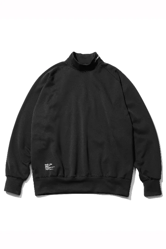 FreshService Sport/ CORDURA®️FLEECE MOCK NECK - BLACK