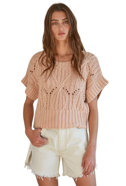 Cali Crochet Sweater