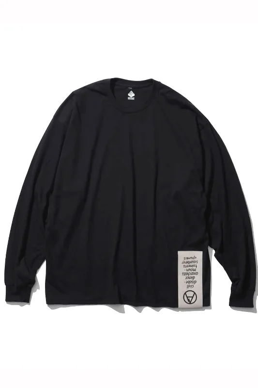 Mountain Research /Mega Tag L/S - Black