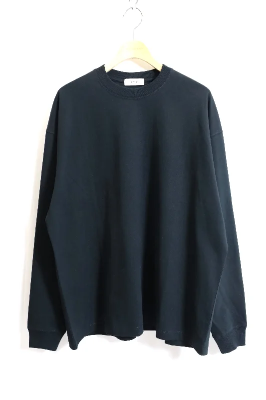 alvana / Skyspun L/S TEE SHIRTS - BLACK 