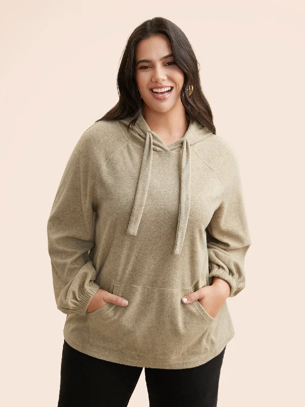 Airy Cozy Relaxed Fit Hooded Sweatshirt