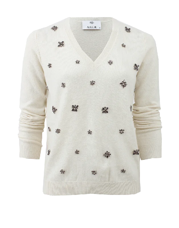 Embellished Pullover