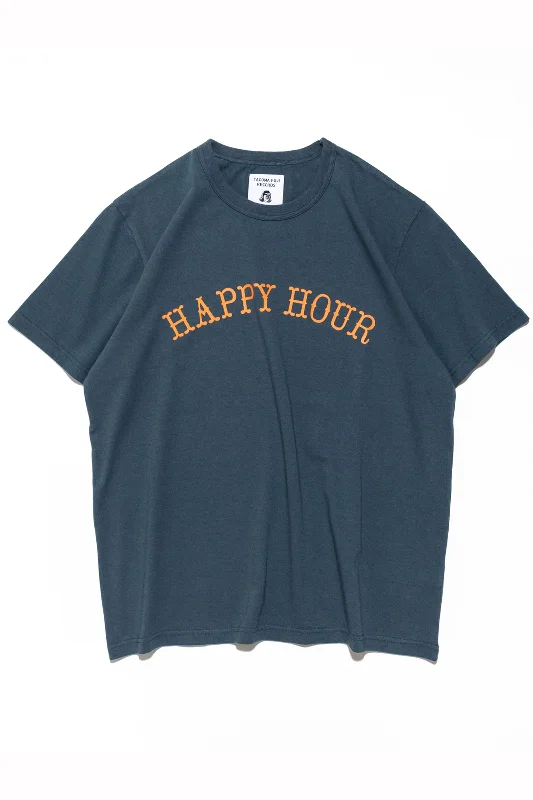 TACOMA FUJI RECORDS /HAPPY HOUR designed by Jerry UKAI - Navy 