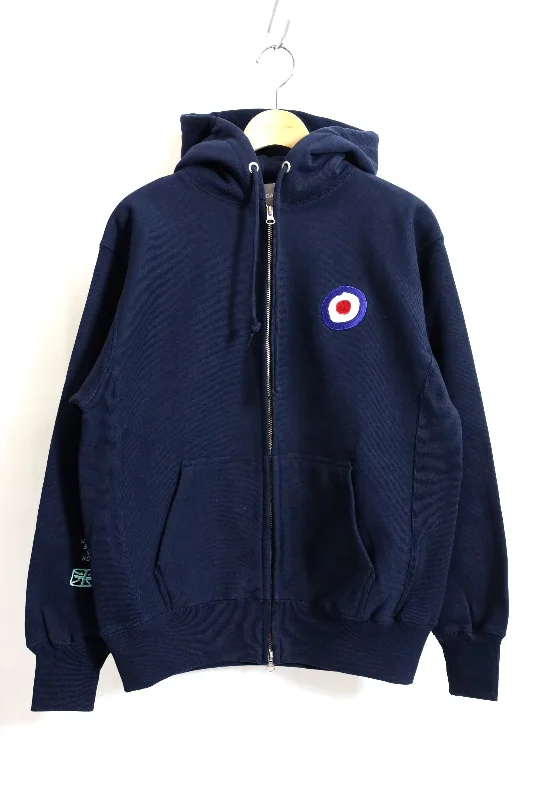 TODAY edition / Target Mark Zip Up Sweat - Navy