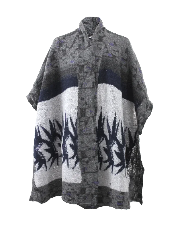 Cheyenne Print Poncho