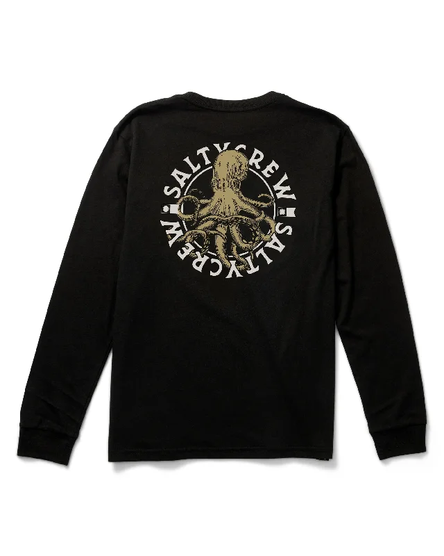 Tentacles  L/S Tee Kids - Black