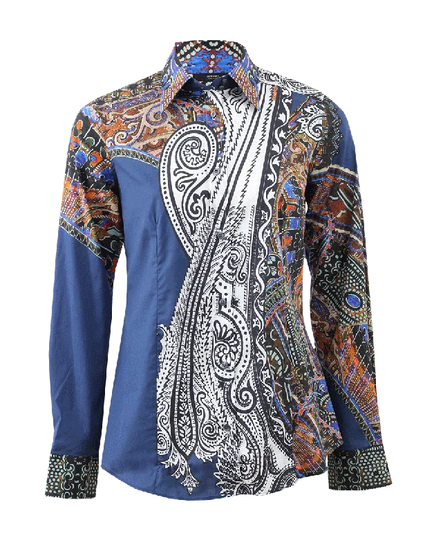 Paisley Print Blouse