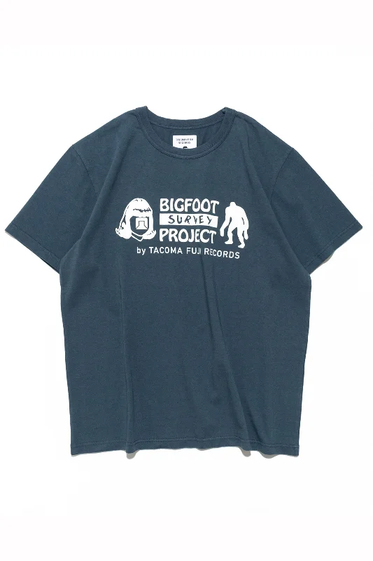 TACOMA FUJI RECORDS /BIGFOOT SURVERY PROJECT LOGO Tee designed by Jerry UKAI