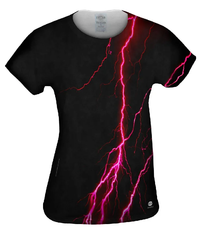 Lightning Storm Pink Black