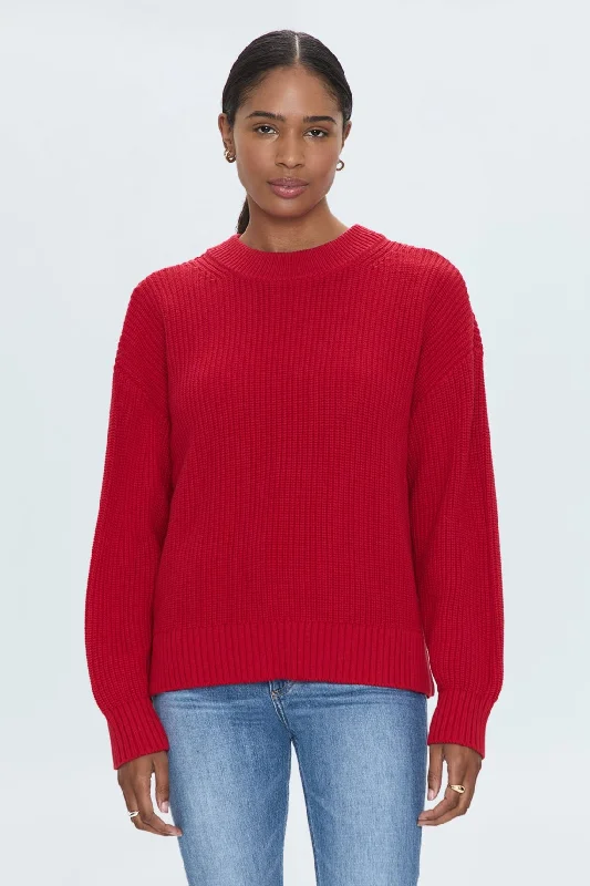 Eve Sweater - Ruby