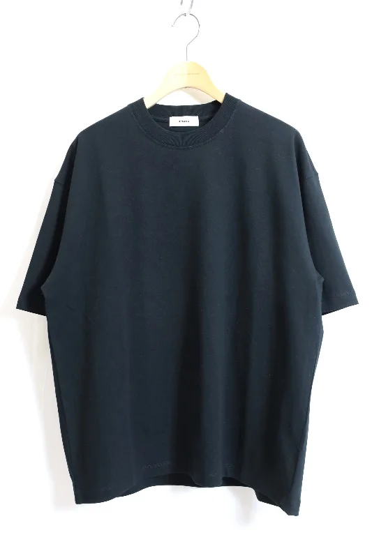 alvana / Sky spinning S/S TEE SHIRTS - BLACK 