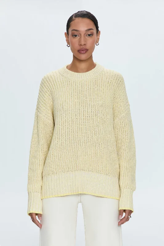 Tina Sweater - Soft Yellow