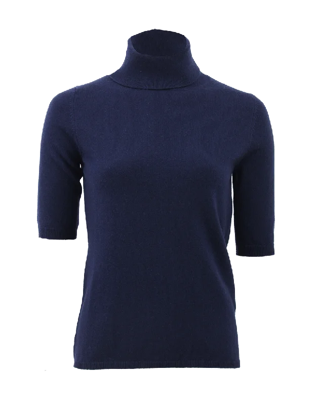 Turtleneck Cashmere Tee