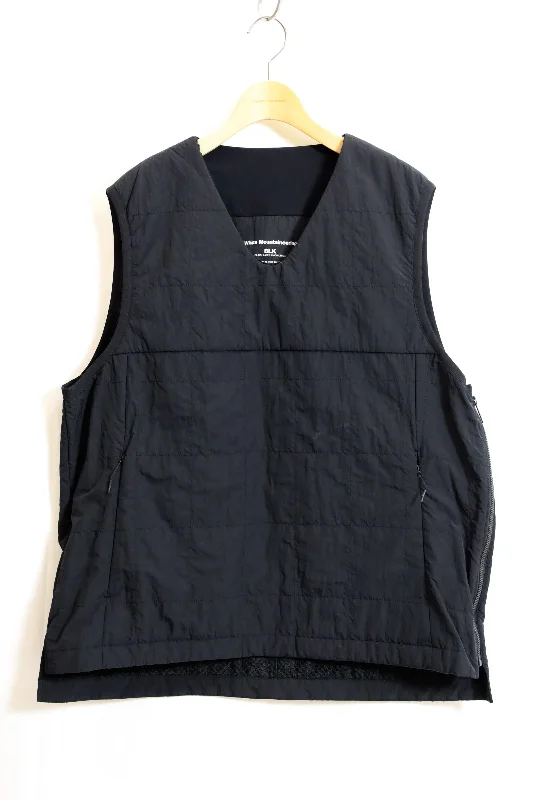 BLK / QUILTING VEST - BK2471206 