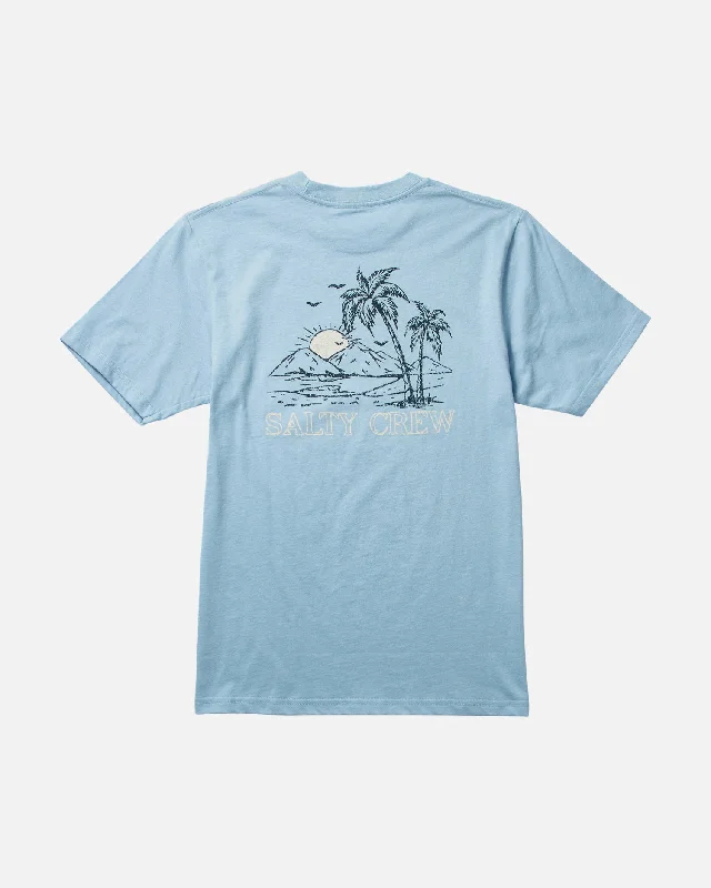 Unwind  S/S Tee Kids - Mackerel